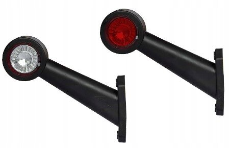 led breedtelamp links 170mm 2x led - aanhanger zijlamp - zijlicht - breedtelicht