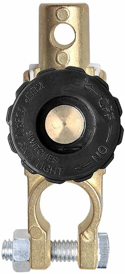 accupoolklem on/off - accuklem - accupool klem - accuschakelaar - accu klem