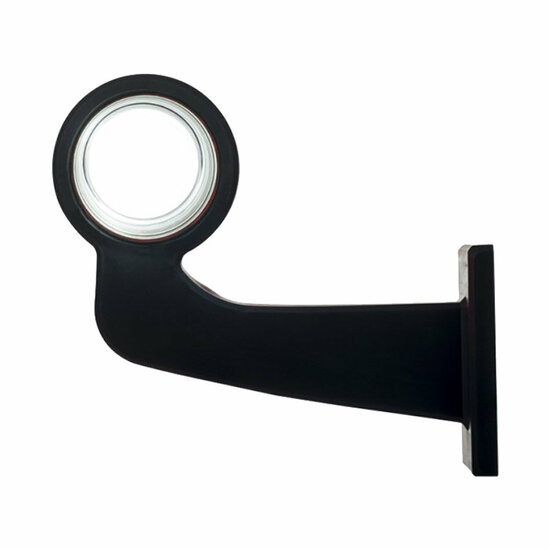 led breedtelamp rechts 190mm 18x neon led - aanhanger zijlamp - zijlicht - breedtelicht