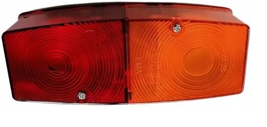 achterlicht 2 kamers 12 volt - achterverlichting - achterlicht - achterlamp - horpol