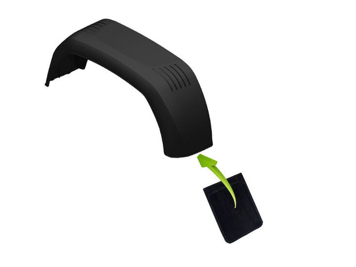 spatrubber 210 x 310 mm - spatlap -&nbsp;spatlappen - spatbordlap - spatrubbers - horpol