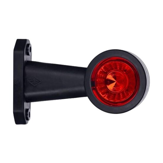 led breedtelamp 130mm 2x led - aanhanger zijlamp - zijlicht - breedtelicht