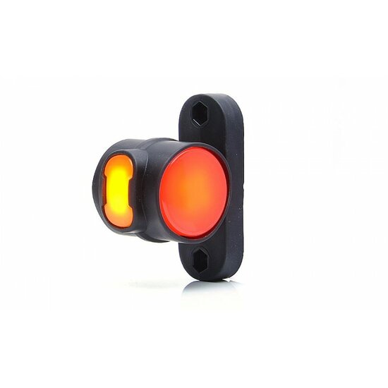 led breedtelamp 70mm 4x led - aanhanger zijlamp - zijlicht - breedtelicht