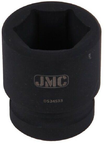 zeskant krachtdop 34 mm - 3/4 duims aansluiting - slagdop - impact dop - rateldop - dop - jmc