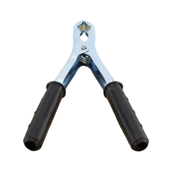 accu laadklem - 120 amp&egrave;re - zwart - acculaadklem - accu oplaadklem