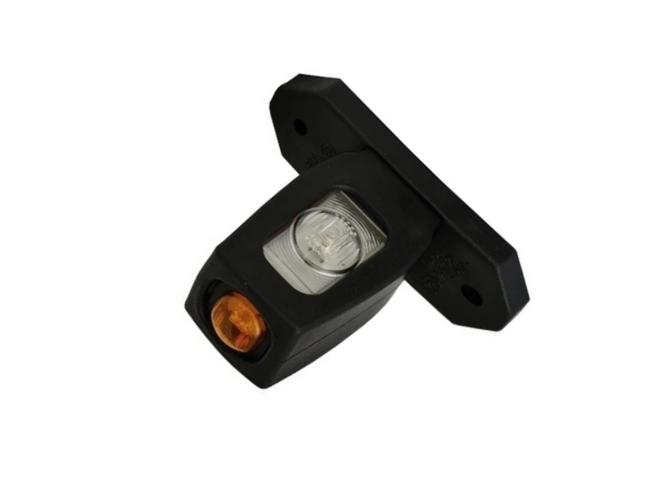 led breedtelamp universeel 85mm 3x led - aanhanger zijlamp - zijlicht - breedtelicht - contourlamp