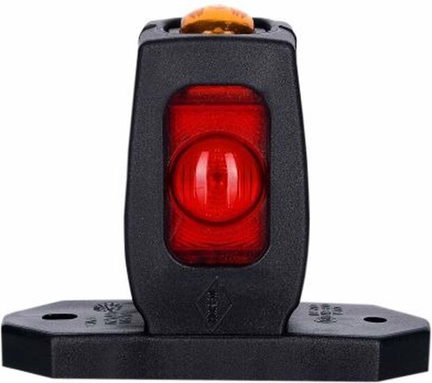 led breedtelamp universeel 85mm 3x led - aanhanger zijlamp - zijlicht - breedtelicht - contourlamp