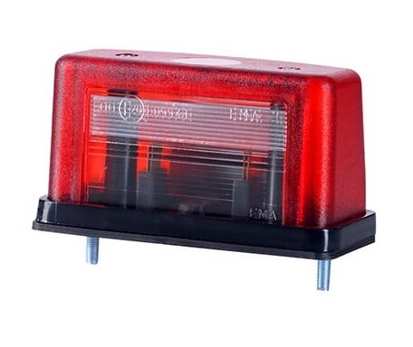 kentekenverlichting 12 volt - kentekenlamp gloei - kentekenplaatverlichting - horpol