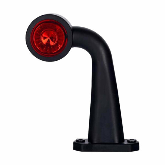 led breedtelamp rechts 180mm 2x led - aanhanger zijlamp - zijlicht - breedtelicht - contourlamp