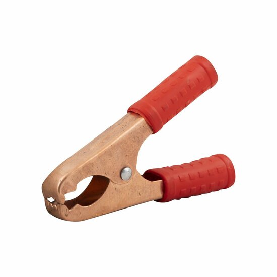 accu laadklem - 60 amp&egrave;re - rood - acculaadklem - accu oplaadklem