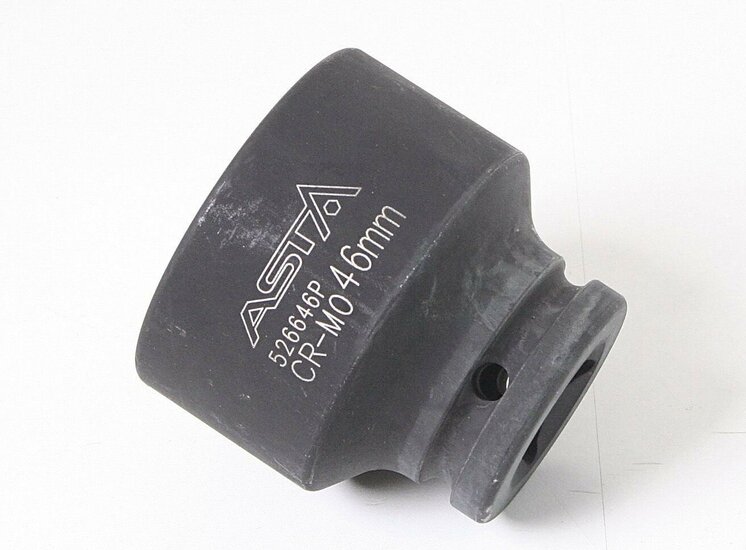 zeskant krachtdop 46 mm - 3/4 duims aansluiting - slagdop - impact dop - rateldop - dop - asta