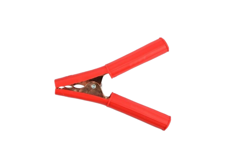 accu laadklemset - 600 amp&egrave;re - rood en zwart - startkabelklemmen - geko