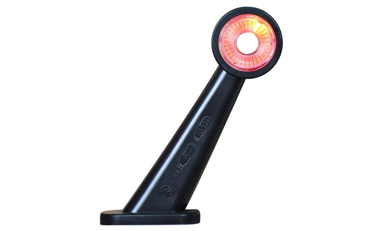 led breedtelamp links 200mm 4x led - aanhanger zijlamp - zijlicht - breedtelicht