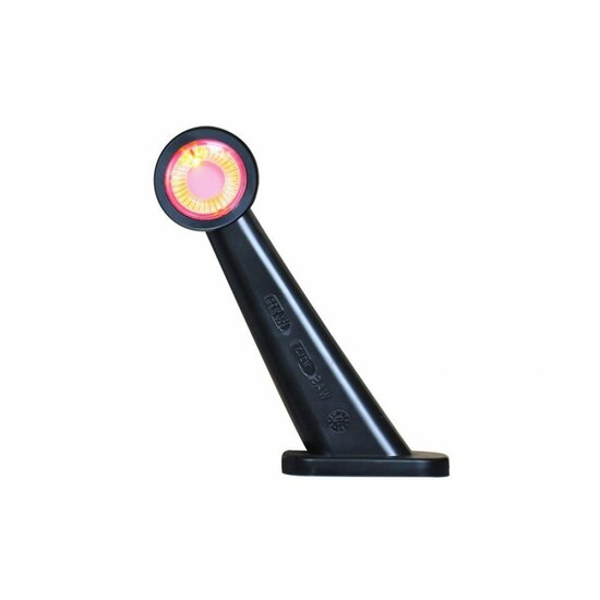 led breedtelamp rechts 200mm 4x led - aanhanger zijlamp - zijlicht - breedtelicht