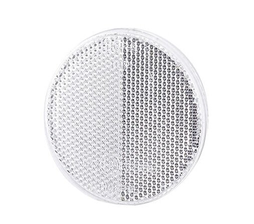 reflector wit - 80 mm - plakreflector - reflectieplaat - horpol