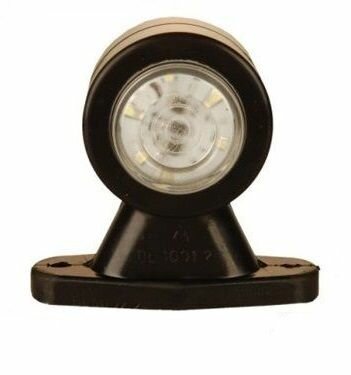 led breedtelamp universeel 90mm 12x led - aanhanger zijlamp - zijlicht - breedtelicht