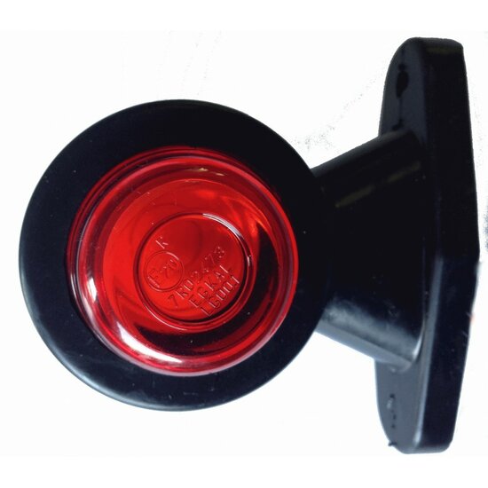 led breedtelamp universeel 90mm 12x led - aanhanger zijlamp - zijlicht - breedtelicht