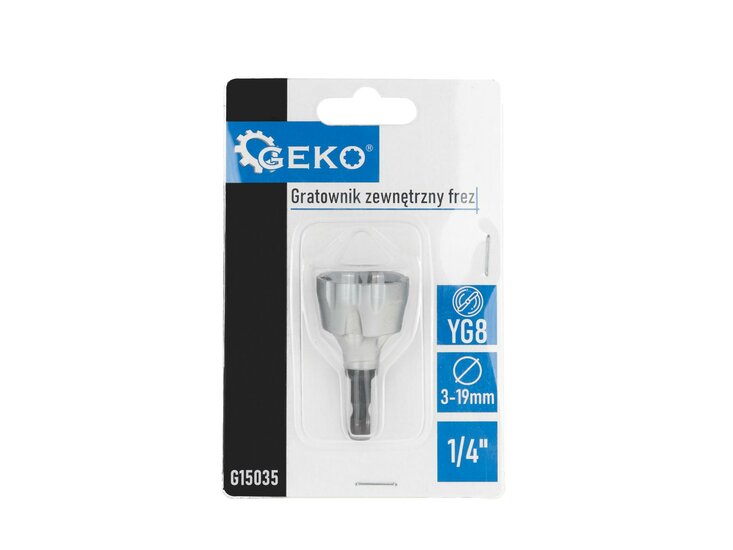 externe ontbramer - 3-19 mm - ontbraambit - ontbraamfrees - afschuinfrees - geko