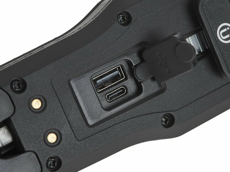 led werkplaatslamp met powerbank - 2000 mah - 550 lm - looplamp - led lamp - werklamp - geko