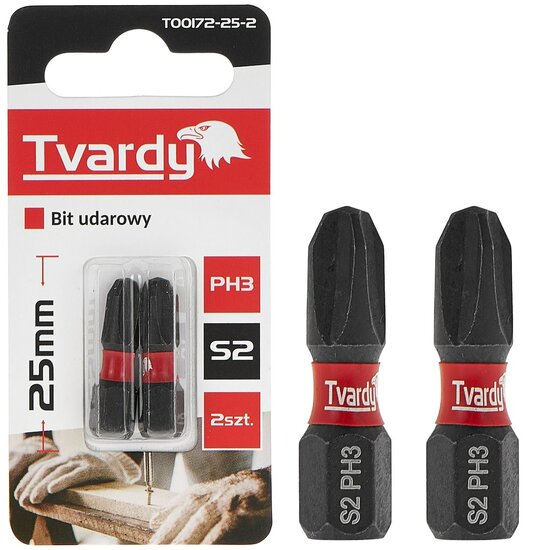 ph3 bit 25mm s2 - schroefbit - boorbit - bitje - slagbit