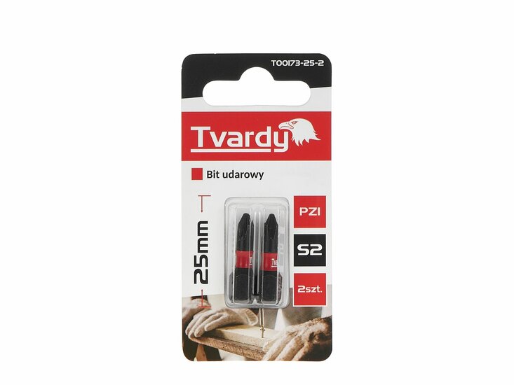 pz1 bit 25mm s2 - schroefbit - boorbit - bitje - slagbit