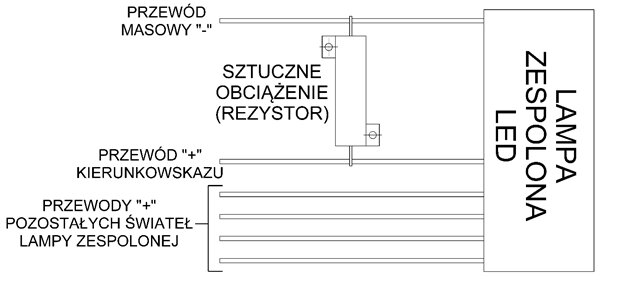 led weerstand - 14.5 watt diode - led canbus weerstand 12 volt - horpol