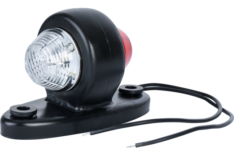 led breedtelamp universeel 55mm 2x led - aanhanger zijlamp - zijlicht - breedtelicht