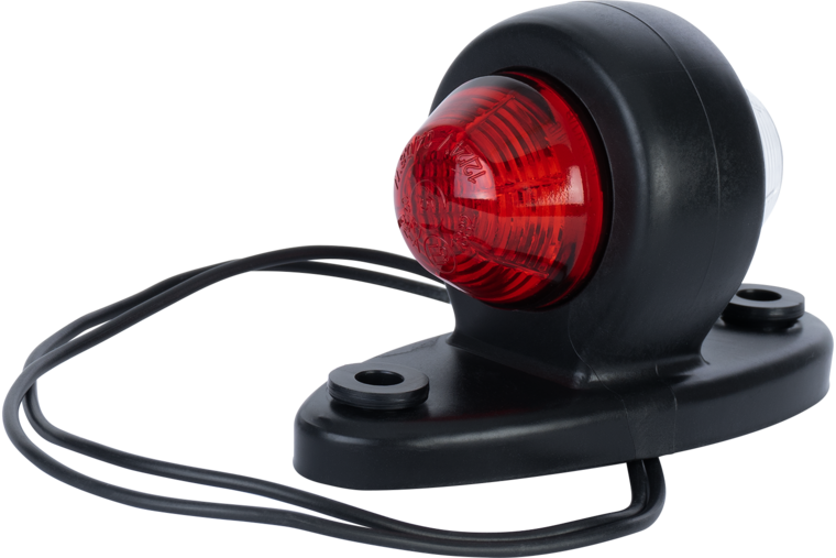 led breedtelamp universeel 55mm 2x led - aanhanger zijlamp - zijlicht - breedtelicht