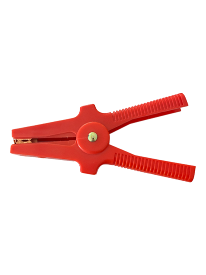 accu laadklemset - rood en zwart - startkabelklemmen - startkabelklemset - accu klemmenset