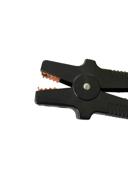 accu laadklemset - rood en zwart - startkabelklemmen - startkabelklemset - accu klemmenset