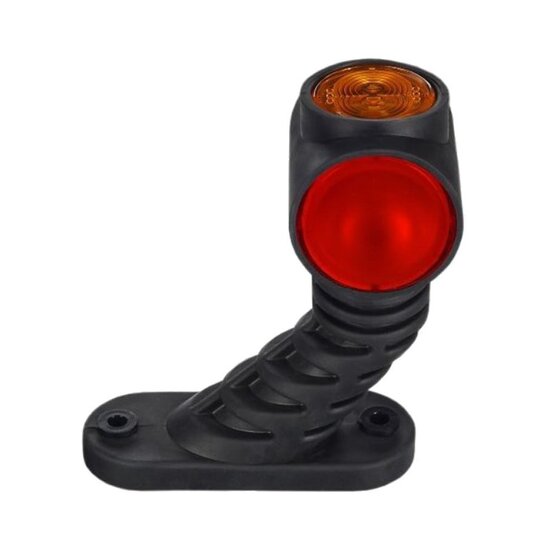 led breedtelamp links 130mm 4x led - aanhanger zijlamp - zijlicht - breedtelicht