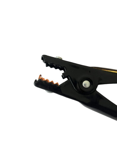 accu laadklem - zwart - acculaadklem - accu oplaadklem - startkabelklem - batterijtang