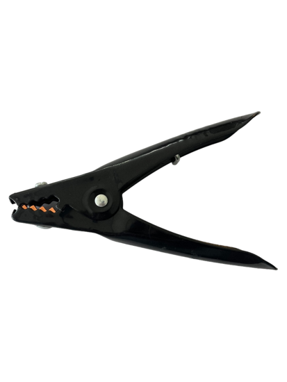 accu laadklem - zwart - acculaadklem - accu oplaadklem - startkabelklem - batterijtang