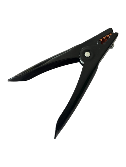 accu laadklem - zwart - acculaadklem - accu oplaadklem - startkabelklem - batterijtang