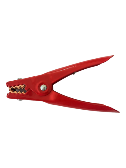 accu laadklem - rood - acculaadklem - accu oplaadklem - startkabelklem - batterijtang