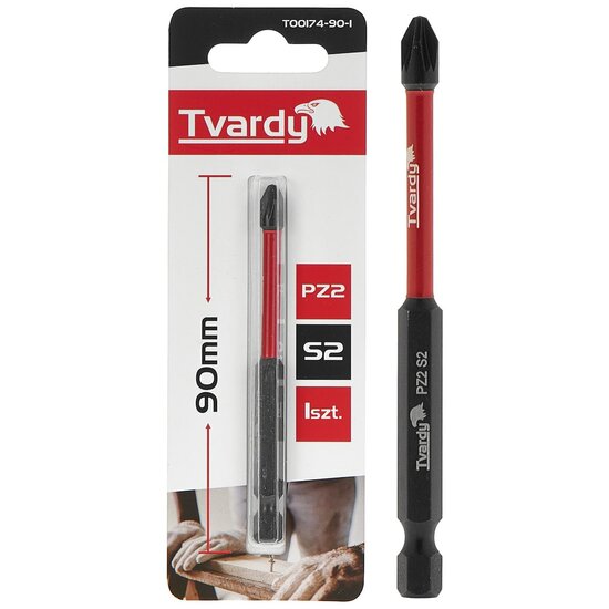 pz2 bit 90mm s2 - schroefbit - boorbit - bitje - slagbit