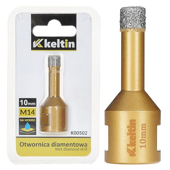 diamant gatenzaag 10 mm - m14 - gatenboor - diamantzaag - gatenboor - keltin