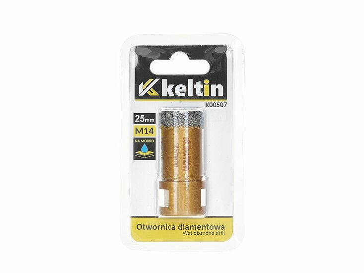 diamant gatenzaag 25 mm - m14 - gatenboor - diamantzaag - gatenboor - keltin