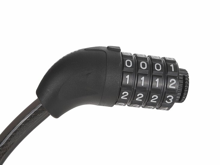 kabelslot - cijferslot - staalkabel slot - 12x800 mm - fietsslot - 4 cijferige combinatie - keltin