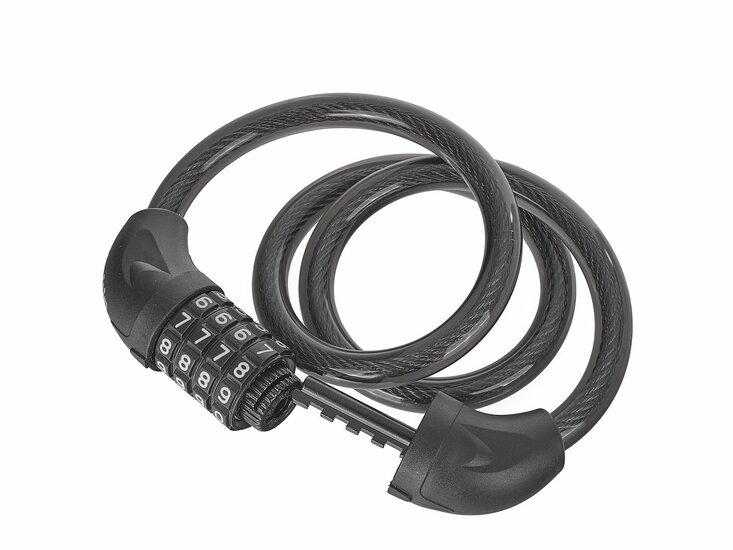 kabelslot - cijferslot - staalkabel slot - 12x800 mm - fietsslot - 4 cijferige combinatie - keltin