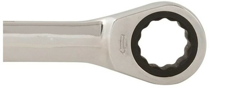 steekringratelsleutel 13 mm - ratelsleutel met ring - ringratelsleutel - ringratel - steekring ratel - geko