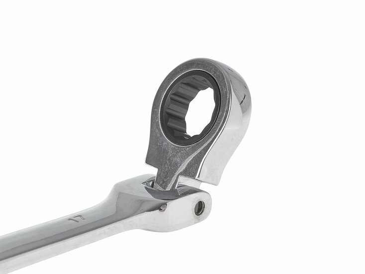 steekringratelsleutel set 12 delig - 8 tot 19 mm - ratelsleutel met ring - ringratelsleutel - ringratel - steekring ratel - gek