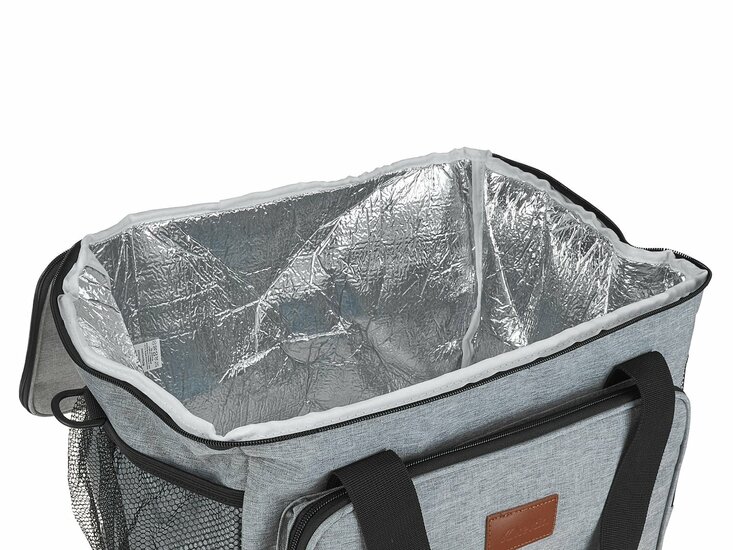 thermische tas - 28 liter - inclusief 2 koel elementen - ge&iuml;soleerde koeltas - keltin
