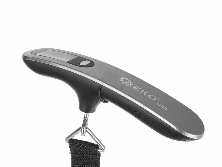 lcd digitale weegschaal 50 kg - gewichtmeter - reisweegschaal - weegapparaat - geko