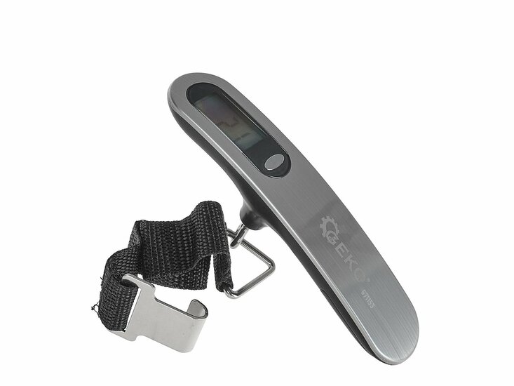 lcd digitale weegschaal 50 kg - gewichtmeter - reisweegschaal - weegapparaat - geko