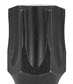 t50 bitset 25mm s2 10 stuks - schroefbit - boorbit - bitje - slagbit
