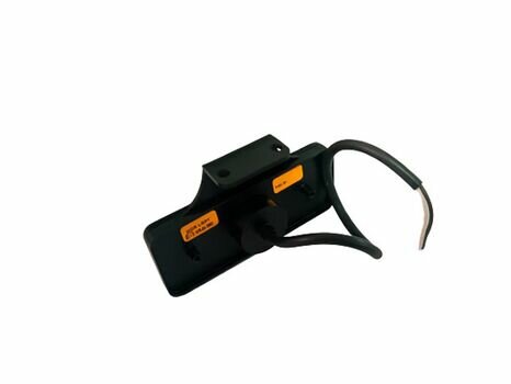 zijmarkeringslamp wit met houder - 12/24 volt - contourlamp 1 led - markeringslamp - horpol