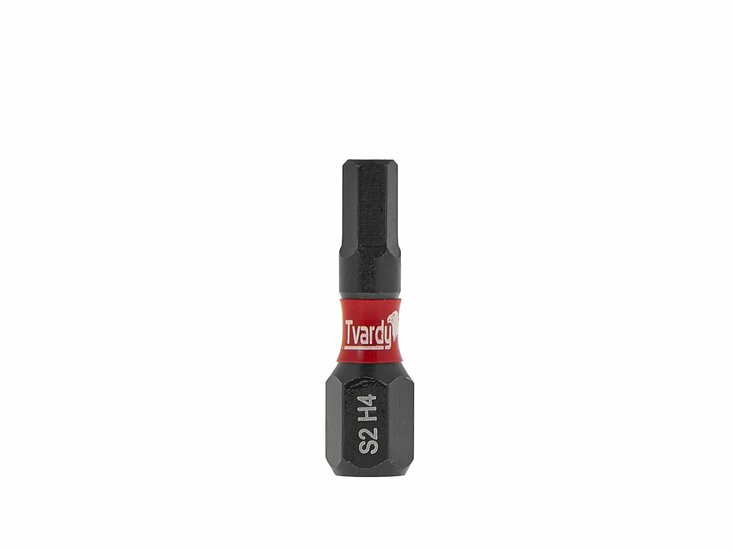 h4 bit 25mm s2 - schroefbit - boorbit - bitje - slagbit