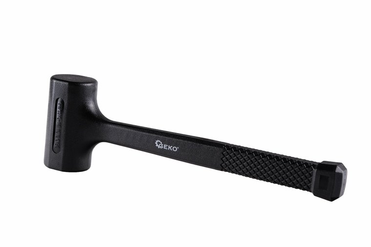 terugslagloze rubberen hamer 53 mm - rubber mallet - zachte klopper - kunststof hamer - geko