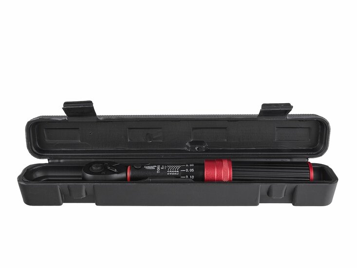 momentsleutel 1/4 duims - 1 tot 6 nm - torque sleutel - krachtsleutel - geko